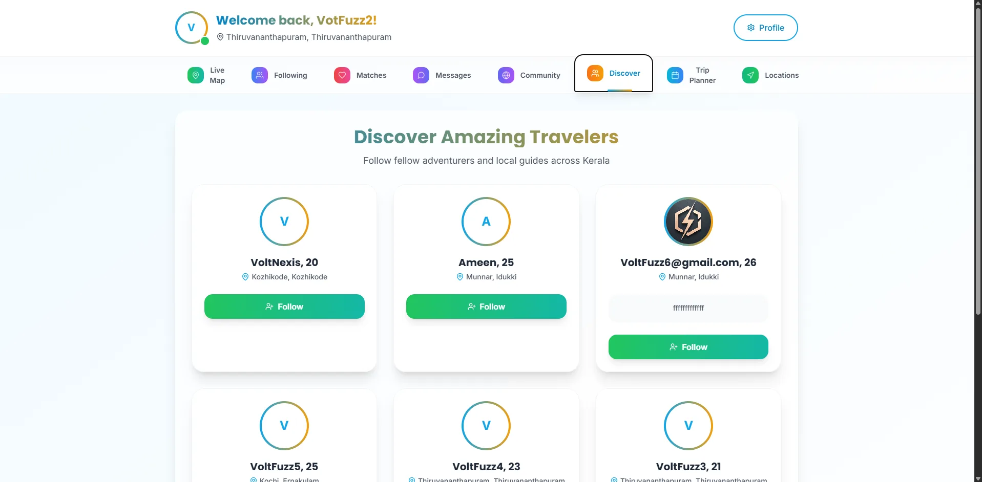 Travelers Connect – WanderMatch
